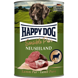 Happy Dog Neuseeland Lammas koiran märkäruoka 400 g