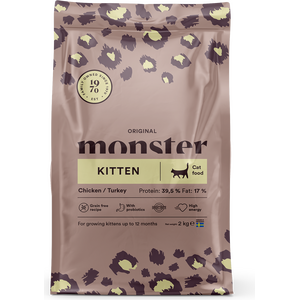 Monster Cat Original Kitten Chicken & Turkey 400 g