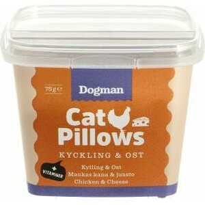 Dogman Cat Pillows kana & juusto kissan makupala 75 g